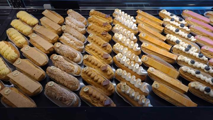 Diverses pâtisseries Bonnétage